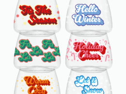 Festive Holiday - POP 12oz Rocks