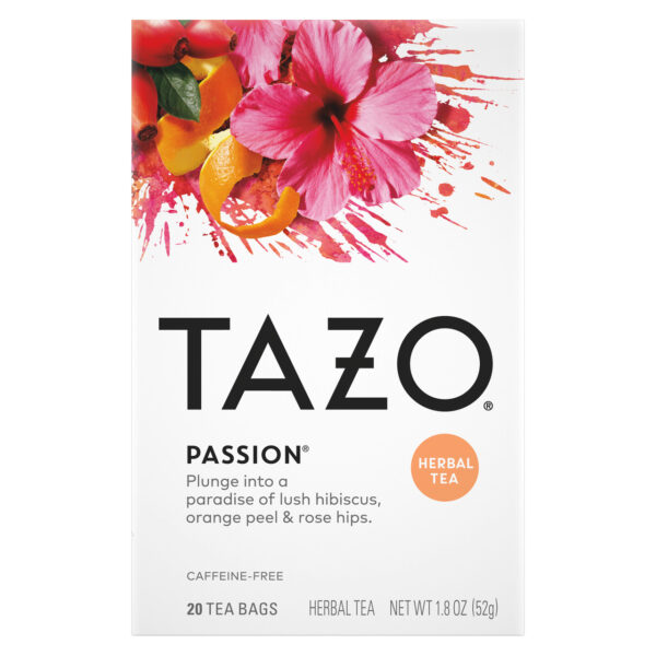 Tazo Tea Herbal Passion Tea (6x20 Bag) - Image 9