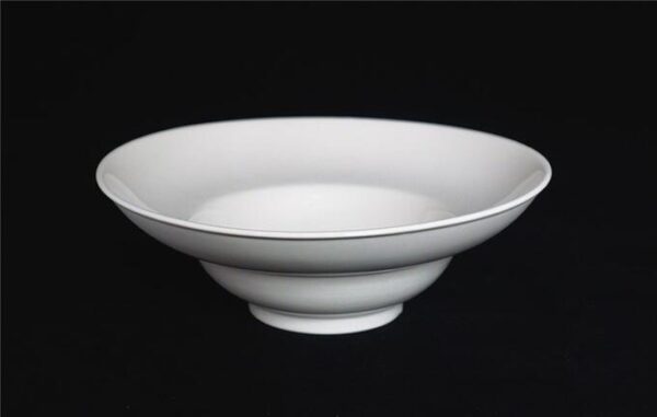 White Deep Salad or Soup Plate 12" inch | 30 Fl Oz | - Image 3