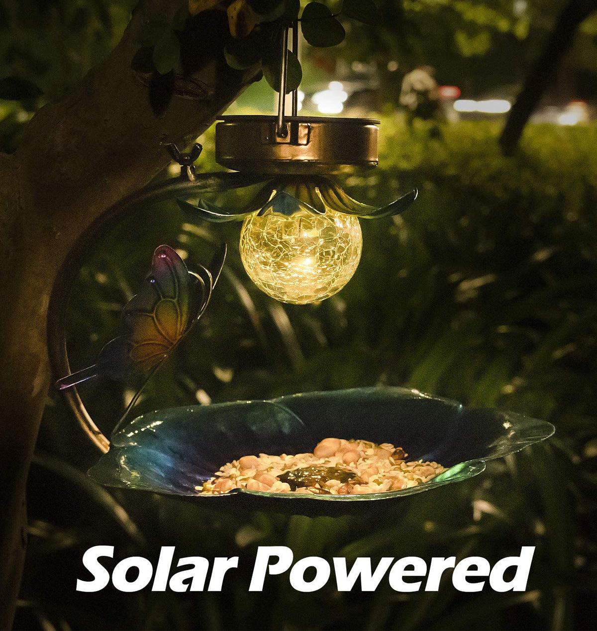 Solar Sparkle Sphere Bird Feeder - Image 2