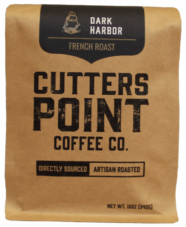 Cutters Point Dark Harbor French Roast Ground Coffee 12 oz (Pack of 6)