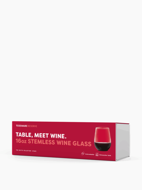 RESERVE 16oz Stemless Wine Tritan™ Copolyester Glass - Image 3
