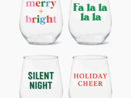 Holiday Sip and Sing - RESERVE 16oz Stemless Wine Tritan™ Copolyester Glass