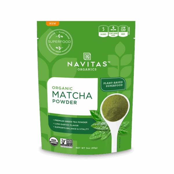 Navitas Organic Matcha Powder 3 oz (Pack of 6)
