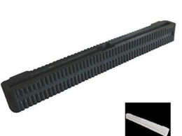DORSAL Surfboard Fin Box Set for Longboard SUP Center Fin Box [Black - White]