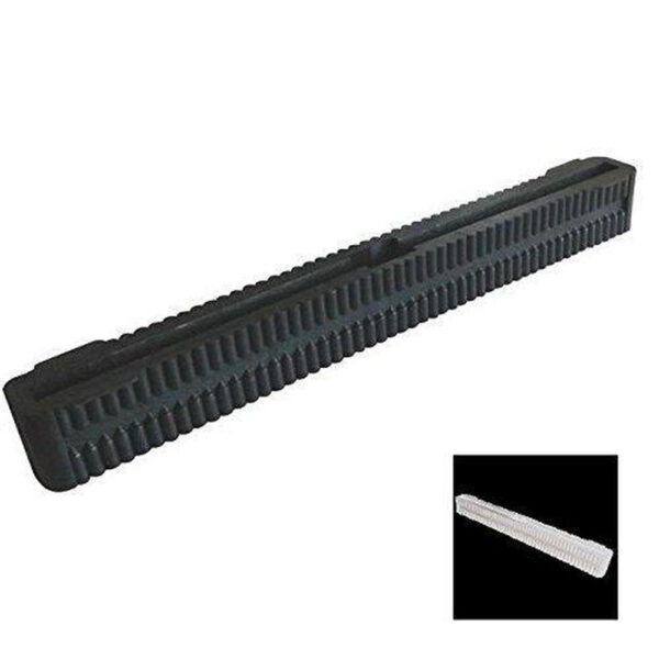 DORSAL Surfboard Fin Box Set for Longboard SUP Center Fin Box [Black - White]