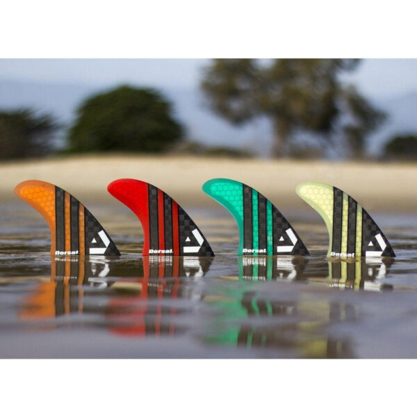 DORSAL Surfboard Fins Quad 4 Set FCS Compatible - Image 3