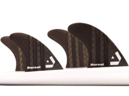 DORSAL Surfboard Fins Quad 4 Set FCS Compatible
