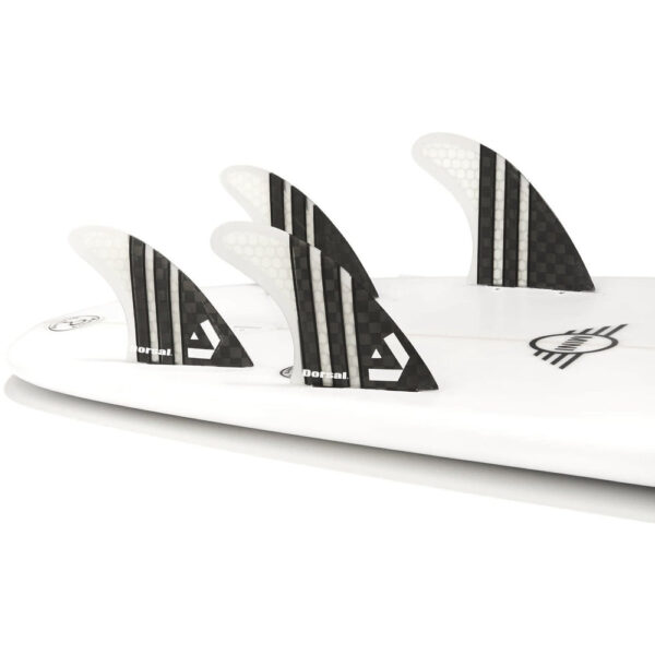 DORSAL Surfboard Fins Quad 4 Set FCS Compatible - Image 2
