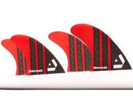 DORSAL Surfboard Fins Quad 4 Set FCS Compatible
