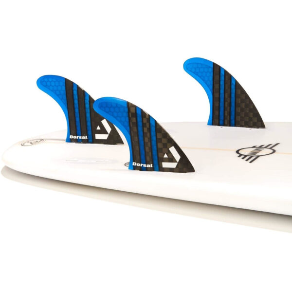DORSAL Surfboard Fins Thruster 3 Set FCS Compatible - Image 2