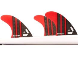 DORSAL Surfboard Fins Thruster 3 Set Future Compatible