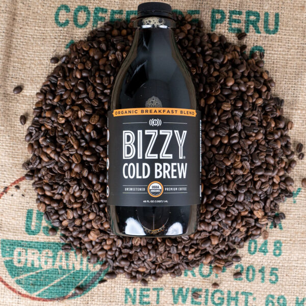 Bizzy Cold Brew Organic Fruity Unsweetened Breakfast Blend 48 oz (Pack of 6) - Image 4
