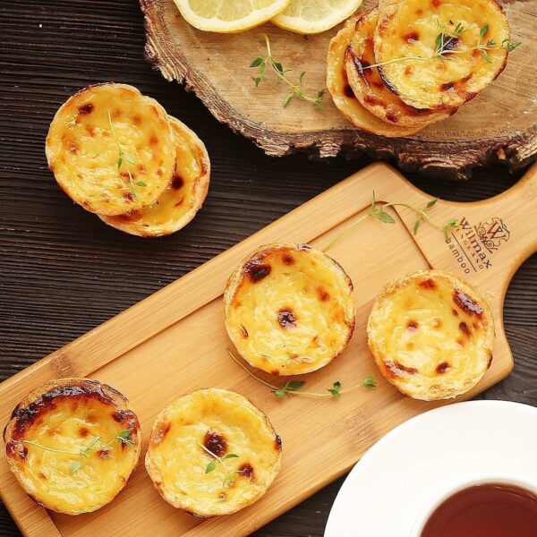 Bamboo Tray 13.5" inch X 4.75" inch |For Appetizers / Barbecue / Burger Sliders - Image 2