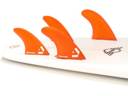 DORSAL Surfboard Fins Quad 4 Set FCS Compatible