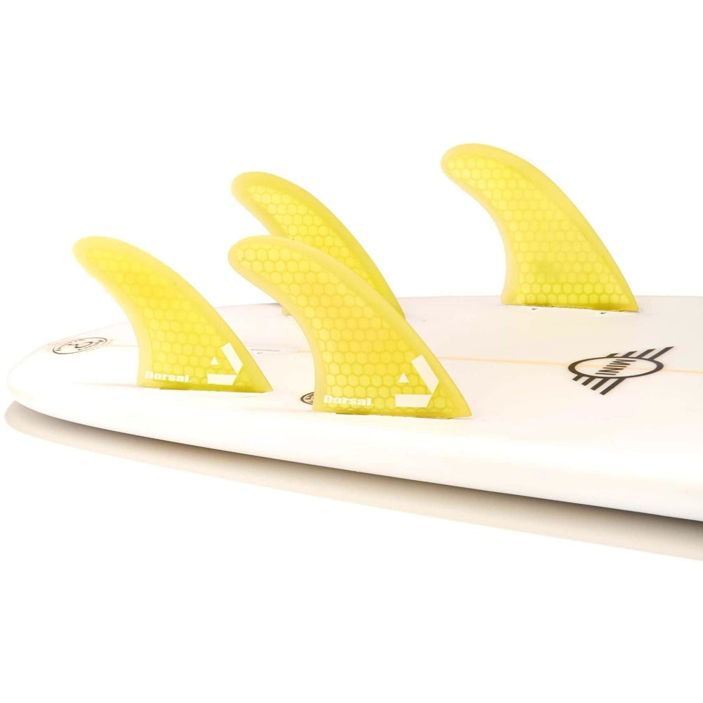 DORSAL Surfboard Fins Quad 4 Set FCS Compatible - Image 2