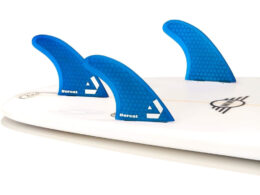 DORSAL Surfboard Fins Thruster 3 Set FCS Compatible