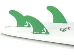 DORSAL Surfboard Fins Thruster 3 Set FCS Compatible