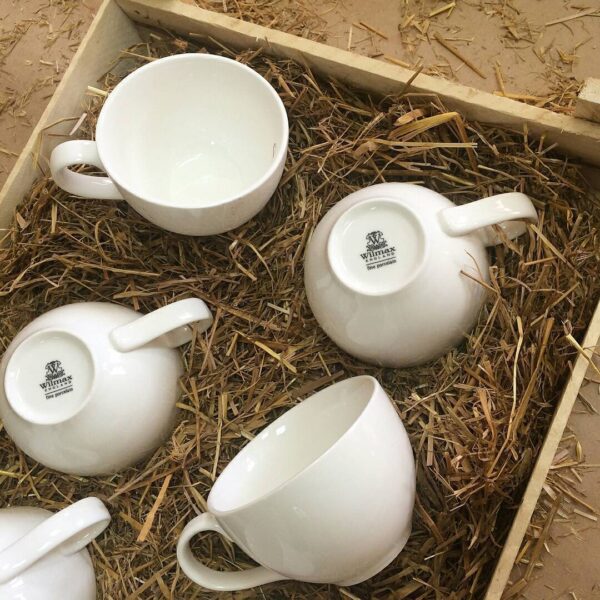 White 6 Oz | 180 Ml Cappuccino Cup & Saucer - Image 3
