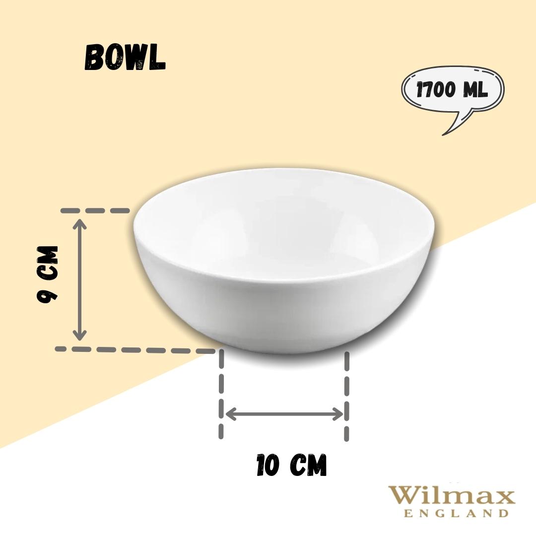 White Bowl 8" inch | 20 Cm 57 Oz | 1700 Ml - Image 4