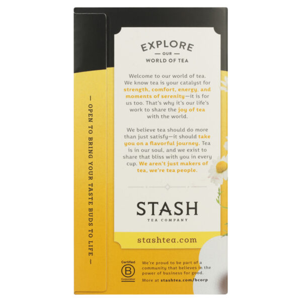 Stash Tea Chamomile Tea (6x20 CT) - Image 9