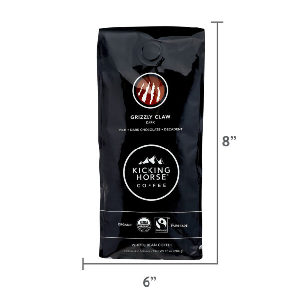 Kicking Horse Coffee Grizzly Claw Dark Roast (6x10 OZ) - Image 6