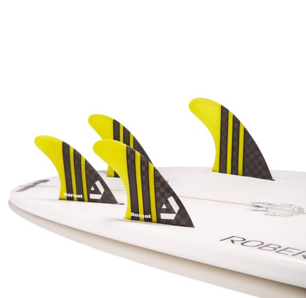 DORSAL Surfboard Fins Quad 4 Set FCS Compatible - Image 3