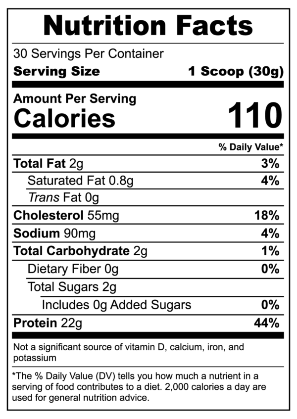 Whey Protein (Chocolate Flavour) - Image 3