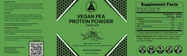 Vegan Pea Protein (Chocolate) - Image 2