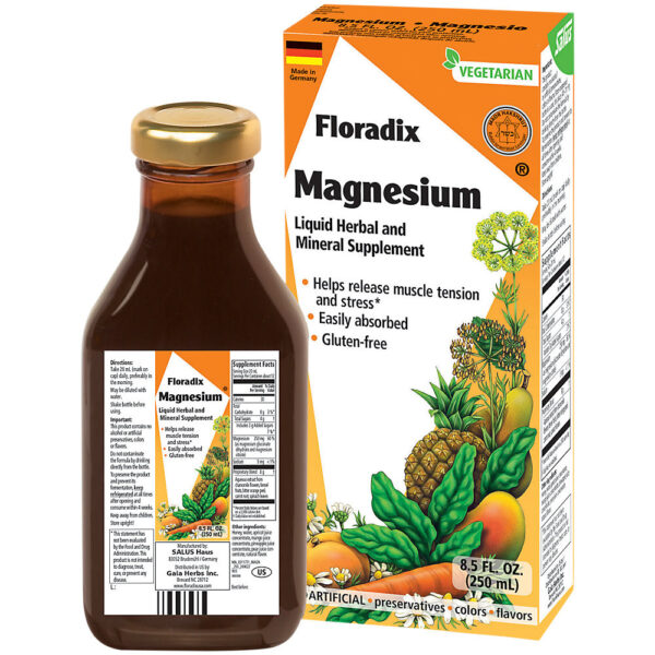 Floradix Liquid Magnesium Supplement 8.5 oz - Image 2
