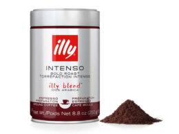 illy Intenso Espresso Ground Coffee 8.8 oz (Pack of 6)