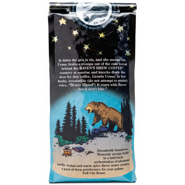 Raven's Brew Coffee Bruin Blend Coffee Bn (6x12OZ ) - Image 2