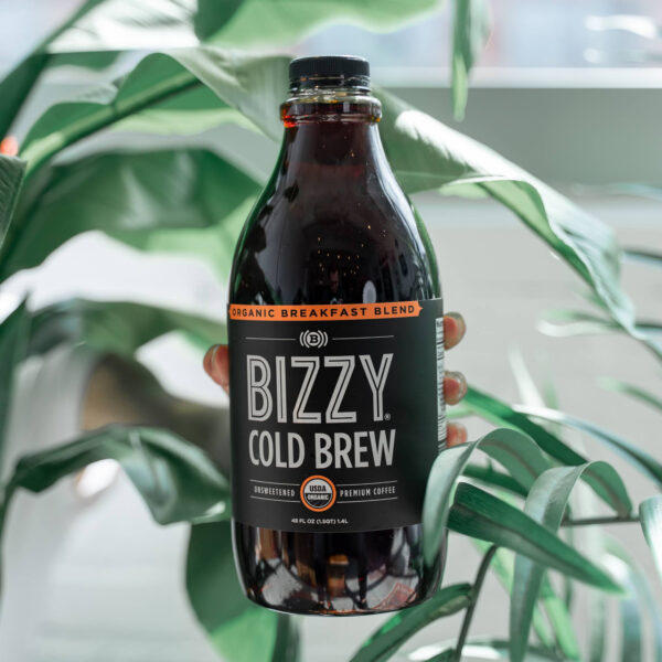 Bizzy Cold Brew Organic Fruity Unsweetened Breakfast Blend 48 oz (Pack of 6) - Image 5