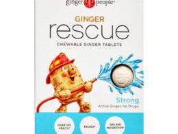 Ginger People Rescue Chewable Ginger Tablets 24 Tablets