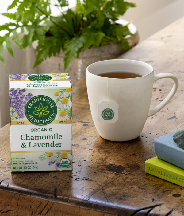 Traditional Medicinals Org Chamomile Classic Tea + Lavender (6x16 Bag) - Image 7