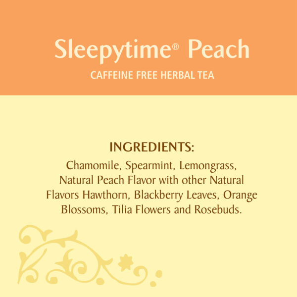 Celestial Seasonings Sleepytime Peach (6x20BAG ) - Image 3
