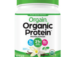 Orgain Organic Plant Based Protein Powder, Sweet Vanilla Bean (1X1.02 Lb  )