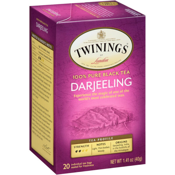 Twinings Darjeeling Tea (6x20 Bag) - Image 2