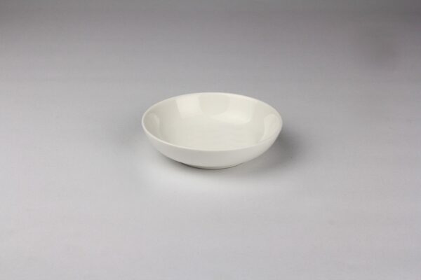 Set Of 24 Round Porcelain White Soy Dish 3" inch | 7.5 Cm - Image 3