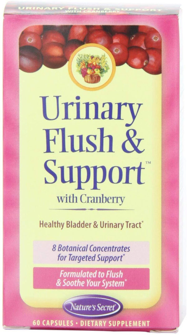 Nature's Secret Urinary Cleanse & Flush (1x60 CAP) - Image 2