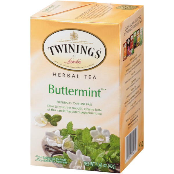 Twinings Buttermint tea 20 Tea Bags (Pack of 6 Boxes) - Image 2