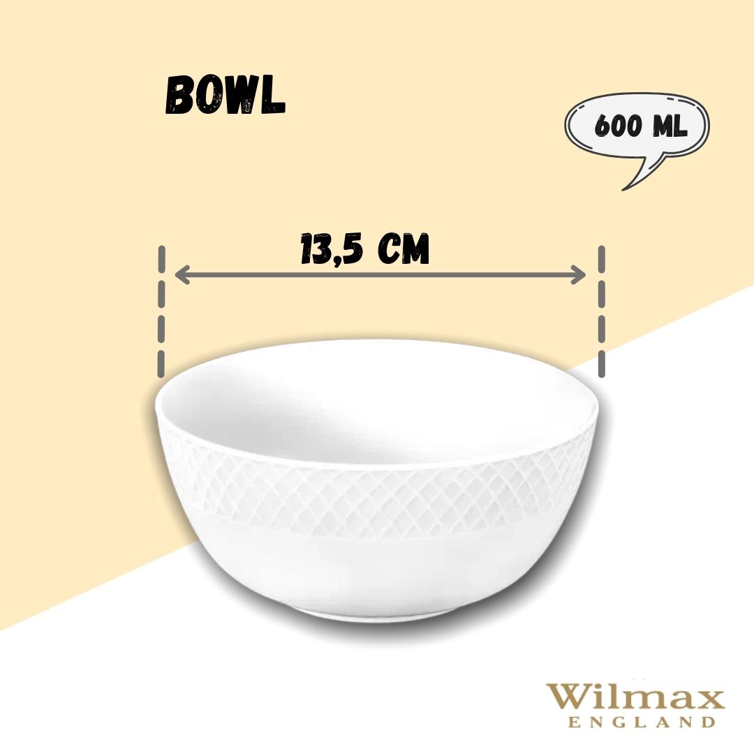 White Bowl 5.5" inch | 14 Cm 20 Fl Oz | 600 Ml - Image 5