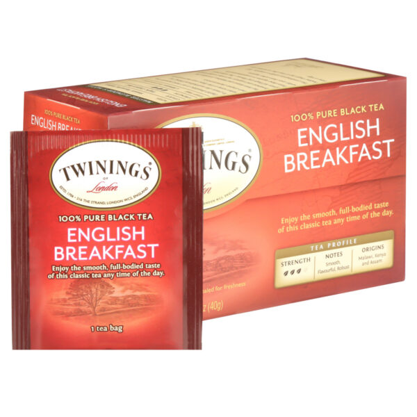 Twinings English Breakfast Tea (6x20 Bag) - Image 3