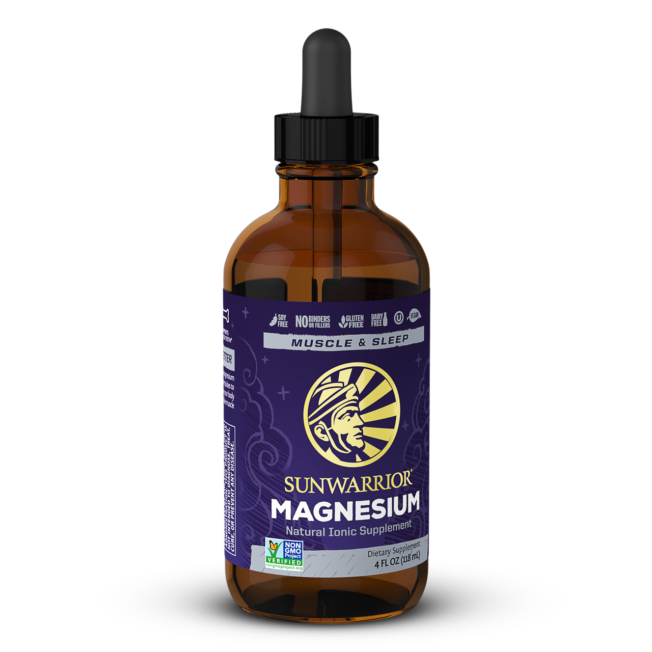 Sunwarrior Muscle & Sleep Magnesium 4 oz
