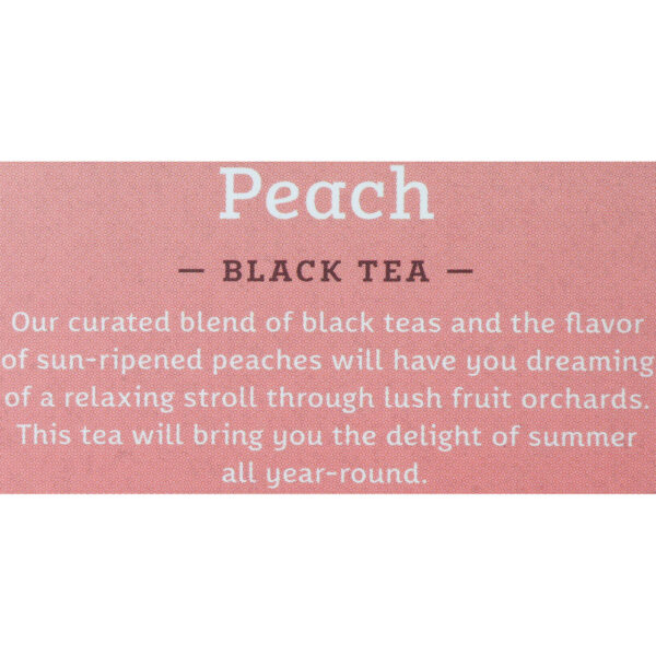 Stash Tea Peach Prem Black Tea (6x20BAG ) - Image 5