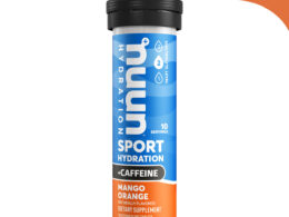 Nuun Active Hydration Energy: Hydrating Electrolyte Tablets, Mango Orange (8X10 Ct)