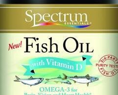Spectrum Essentials Fish Oil With Vitamin D (1x250 Sgel)