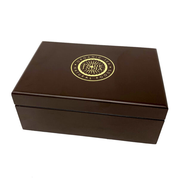 Natural Indian Tea Assortment Chest, 6 Types - 72 Tea Bags - Image 2