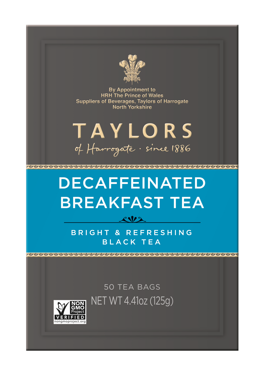 Taylors Of Harrogate Decaffeinated Breakfast Tea (6x50BG ) - Image 2