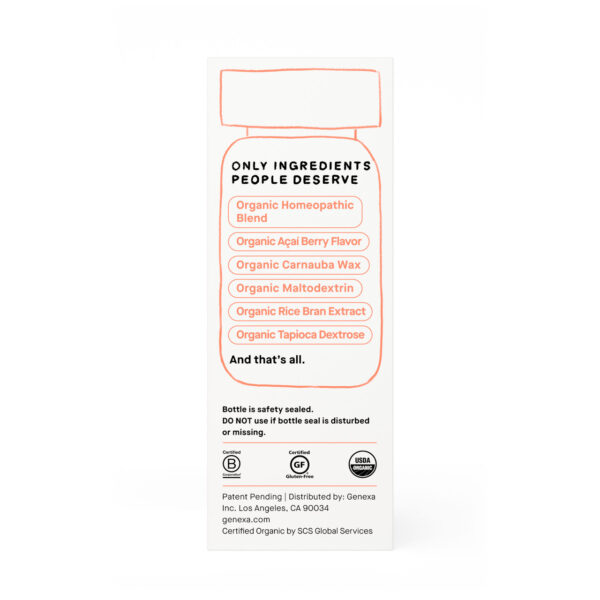 Genexa Organic Flu Fix 60 Tablets - Image 4